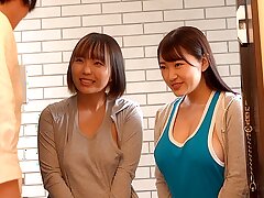 タンクトップから横乳ポロリ？！巨乳娘が引っ越してきて人生変わったwww